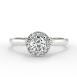 Lucia - Diamant 0.30 carat - Or blanc category