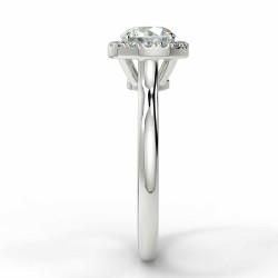 Lucia - Diamant 0.50 carat - Or blanc category