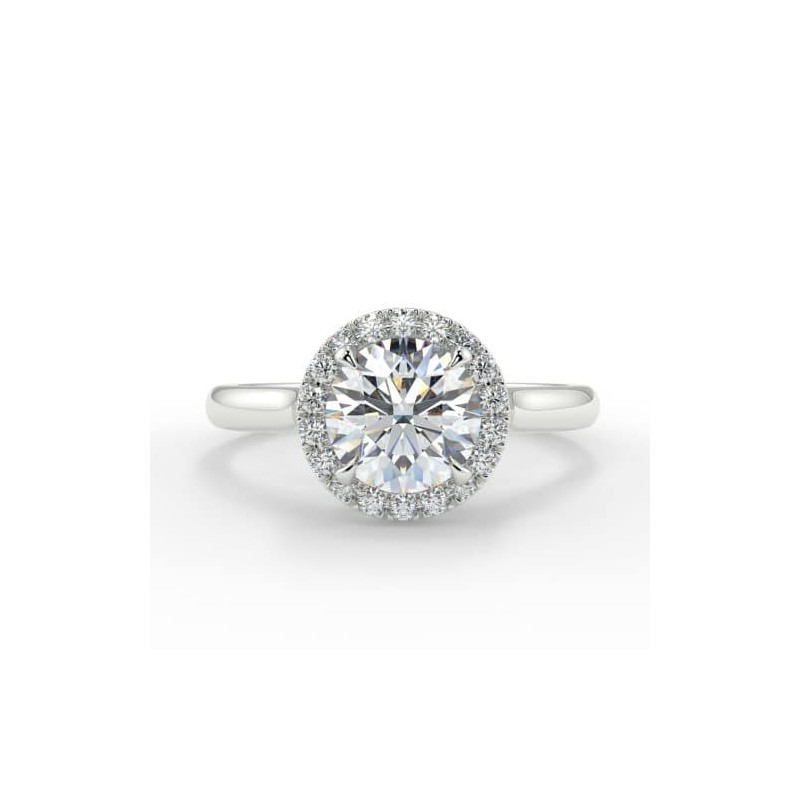 Lucia - Diamant 1.00 carat - Or blanc category