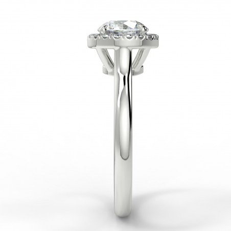 Lucia - Diamant 1.00 carat - Or blanc category