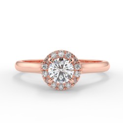 Lucia - Diamant 0.30 carat - Or rose category