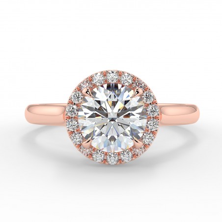 Lucia - Diamant 1.00 carat - Or rose category