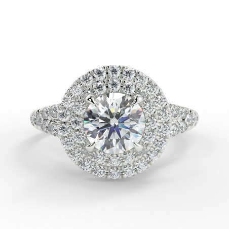 Olivia - Diamant 0.70 carat - Or blanc category