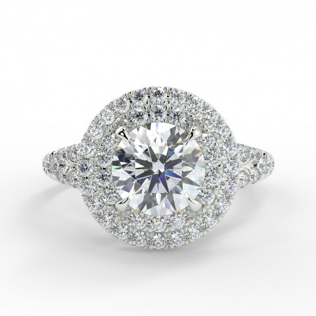 Olivia - Diamant 1.00 carat - Or blanc category