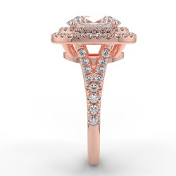 Olivia - Diamant 0.50 carat - Or rose category