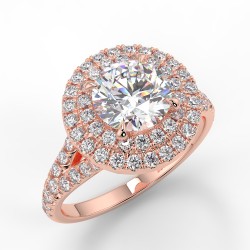 Olivia - Diamant 1.00 carat - Or rose category