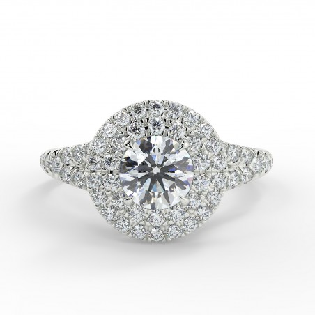 Olivia - Diamant 0.50 carat - Platine category