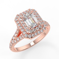 Clara - Diamant 0.50 carat - Or rose category