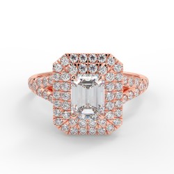 Clara - Diamant 0.70 carat - Or rose category