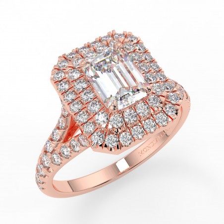 Clara - Diamant 0.70 carat - Or rose category