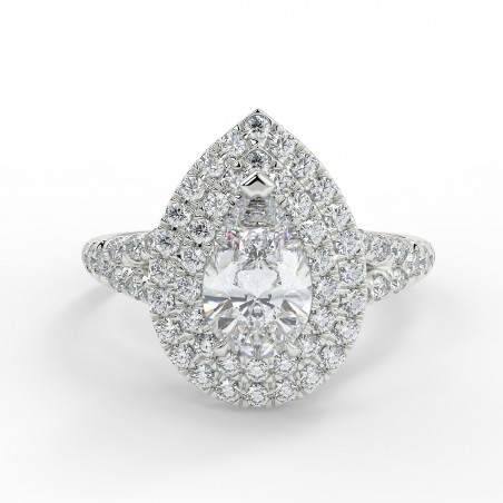 Pamela - Diamant 0.70 carat - Or blanc category