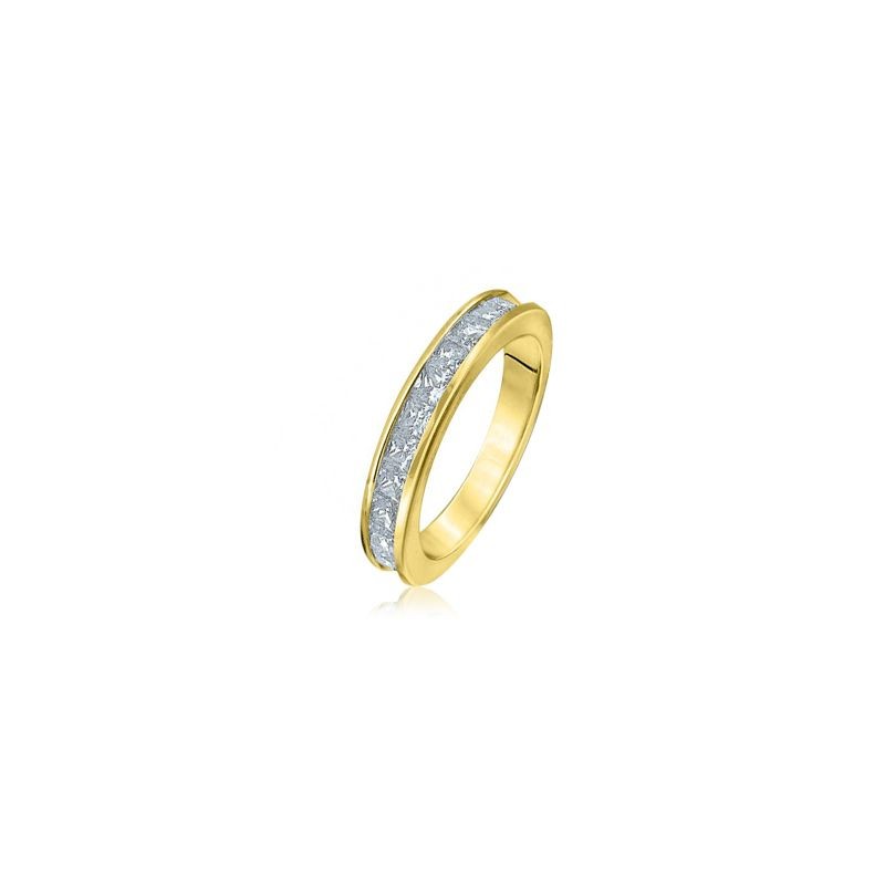 Demi - Alliance Eternity Princesse 1.00 carat category Demi - Alliance Eternity Princesse 1.00 carat category