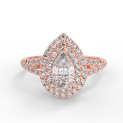 Pamela - Diamant 0.50 carat - Or rose category