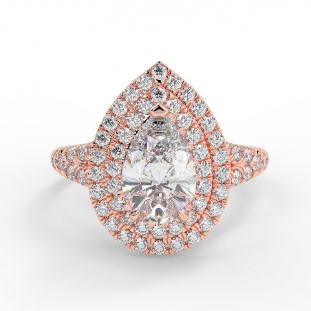 Pamela - Diamant 1.00 carat - Or rose category