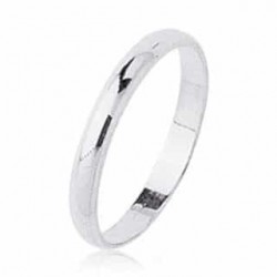 Demi-Jonc - Pénélope 2.5mm Or blanc category