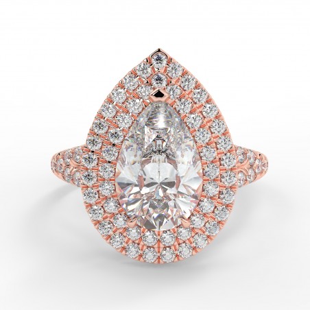 Pamela - Diamant 1.50 carat - Or rose category