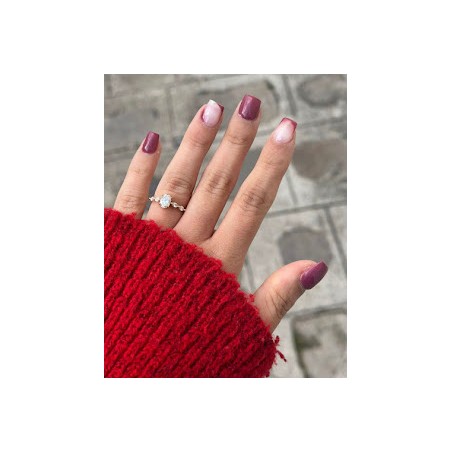 Melissa Ovale - Or blanc