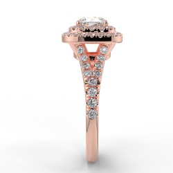 Eva - Diamant 0.70 carat - Or rose category