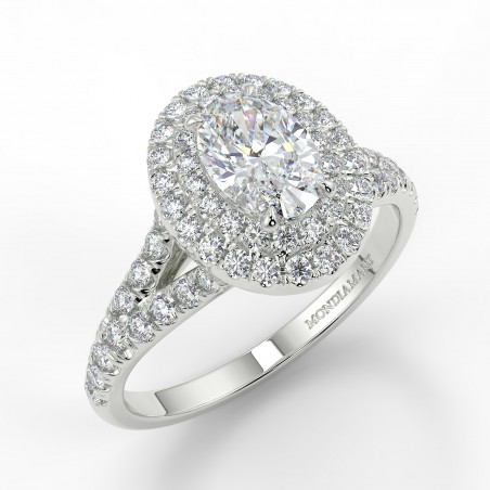 Sabrina - Diamant 0.50 carat - Or blanc category