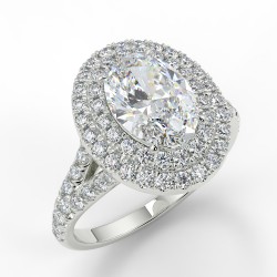 Sabrina - Diamant 1.00 carat - Or blanc category