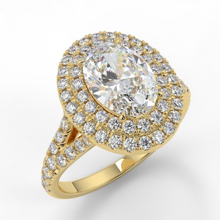 Sabrina - Diamant 1.00 carat - Or jaune category
