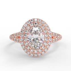 Sabrina - Diamant 0.70 carat - Or rose category
