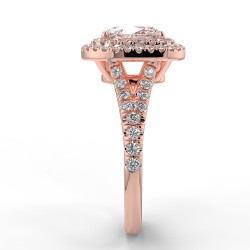 Sabrina - Diamant 0.70 carat - Or rose category