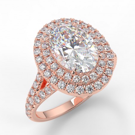 Sabrina - Diamant 1.50 carat - Or rose category