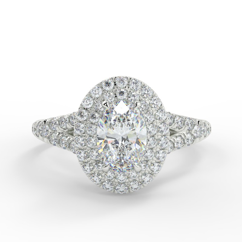 Sabrina - Diamant 0.50 carat - Platine category