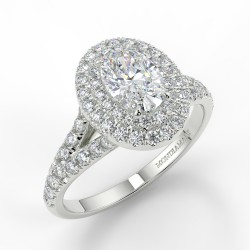 Sabrina - Diamant 0.50 carat - Platine category