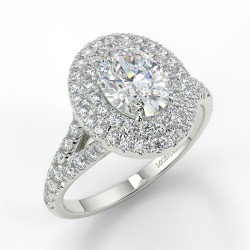Sabrina - Diamant 0.70 carat - Platine category