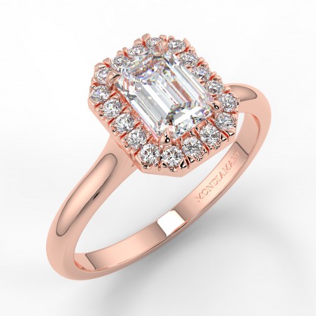 Zara - Diamant 0.50 carat - Or rose category