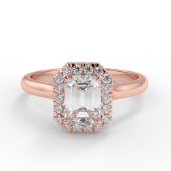 Zara - Diamant 0.70 carat - Or rose category