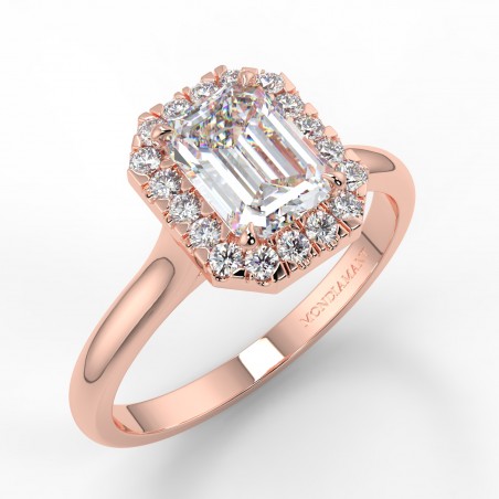 Zara - Diamant 0.70 carat - Or rose category