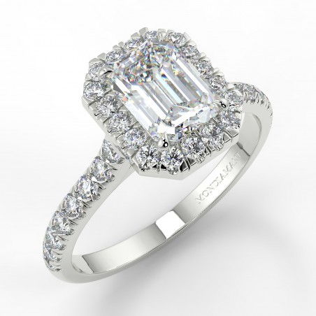 Gloria - Diamant 0.50 carat - Or blanc category