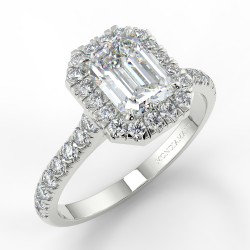 Gloria - Diamant 0.70 carat - Or blanc category