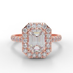 Gloria - Diamant 1.50 carats - Or rose category