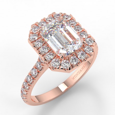 Gloria - Diamant 1.50 carats - Or rose category