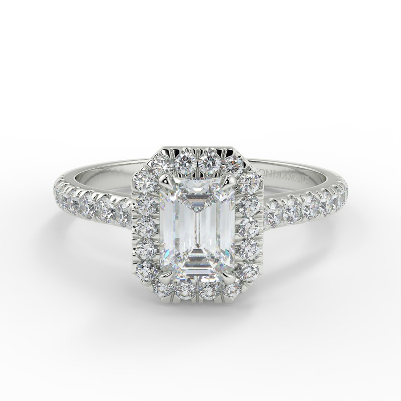 Gloria - Diamant 0.50 carat - Platine category